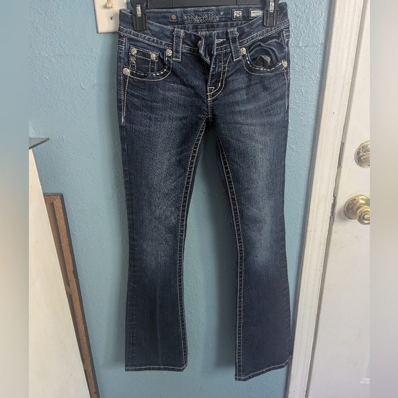 Miss Me Women's Blue Jeans - Picture 2 of 7